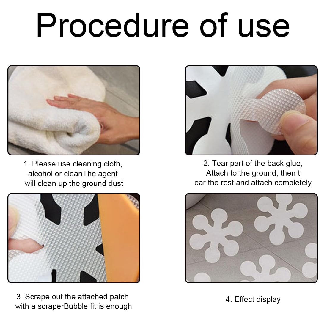 12 Strisce Antiscivolo Trasparenti Per Doccia E Vasca - Adesivi Sicurezza Anti-Caduta - Foto 9