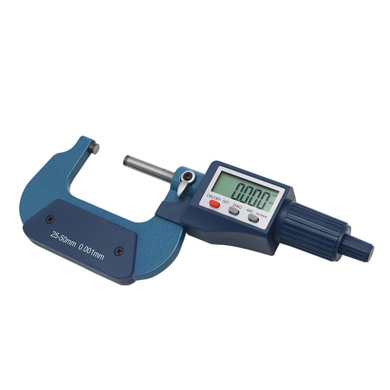 Micromètre numérique de 25-50mm Micromètre numérique Digital Outils de Mesure précis Micromètre Micromètre Micromètre Extérieur 228 (Specification : 0 25mm)