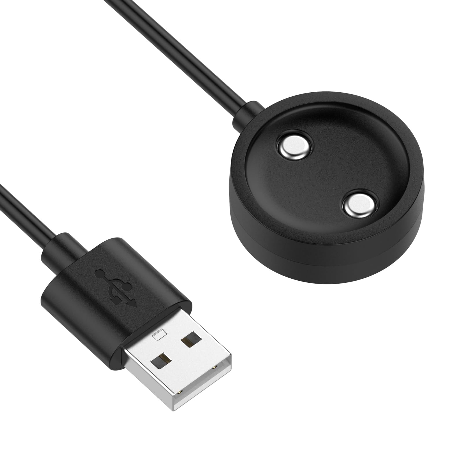 Replacement Charging Dock Cable Compatible with Suunto Race S/Race/Ocean/Vertical/9 Peak Pro, USB Magnetized Cable Charger Stand Smart Watch Accessories(1M/3.3FT,Black)