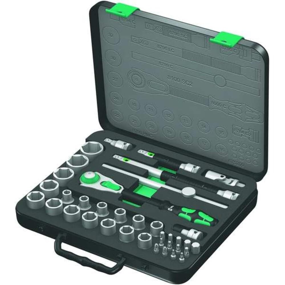 Wera 8100 SC 2 1/2-Inch Drive Set