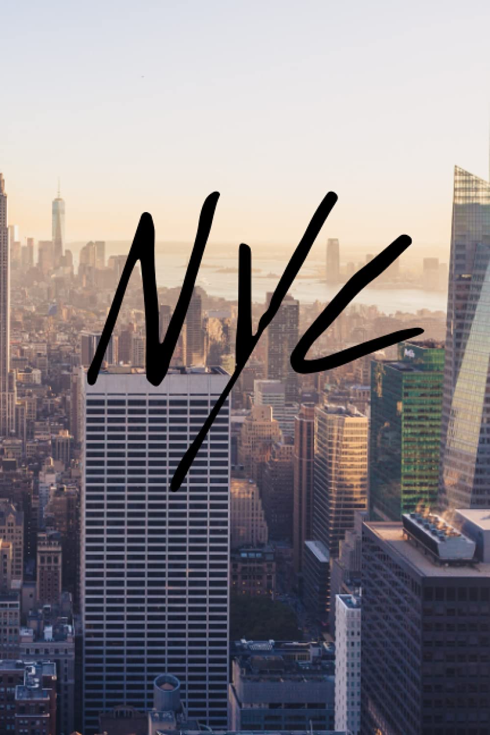 NYC: New York City Themed Blank Lined Notebook