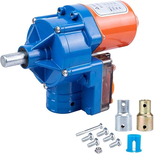 TBVECHI Greenhouse Roll Up Motor Electric Film Roll Up Motor Kit 24V 100W Motor Electric Greenhouse Frame Shed Roll-up Motor Automatic Venting Solution