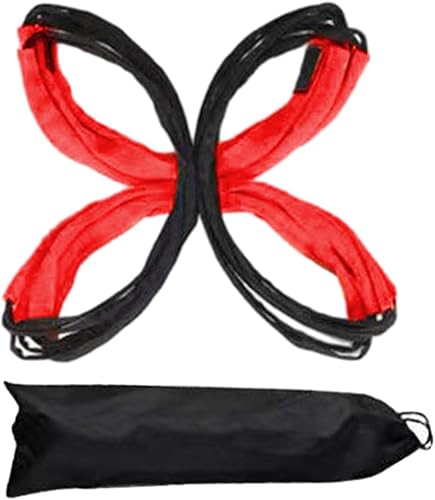 Miniatura 4 de Escalera de agilidad, escalera de velocidad, instalación instantánea, equipo de entrenamiento plegable, escalera de entrenamiento de agilidad para