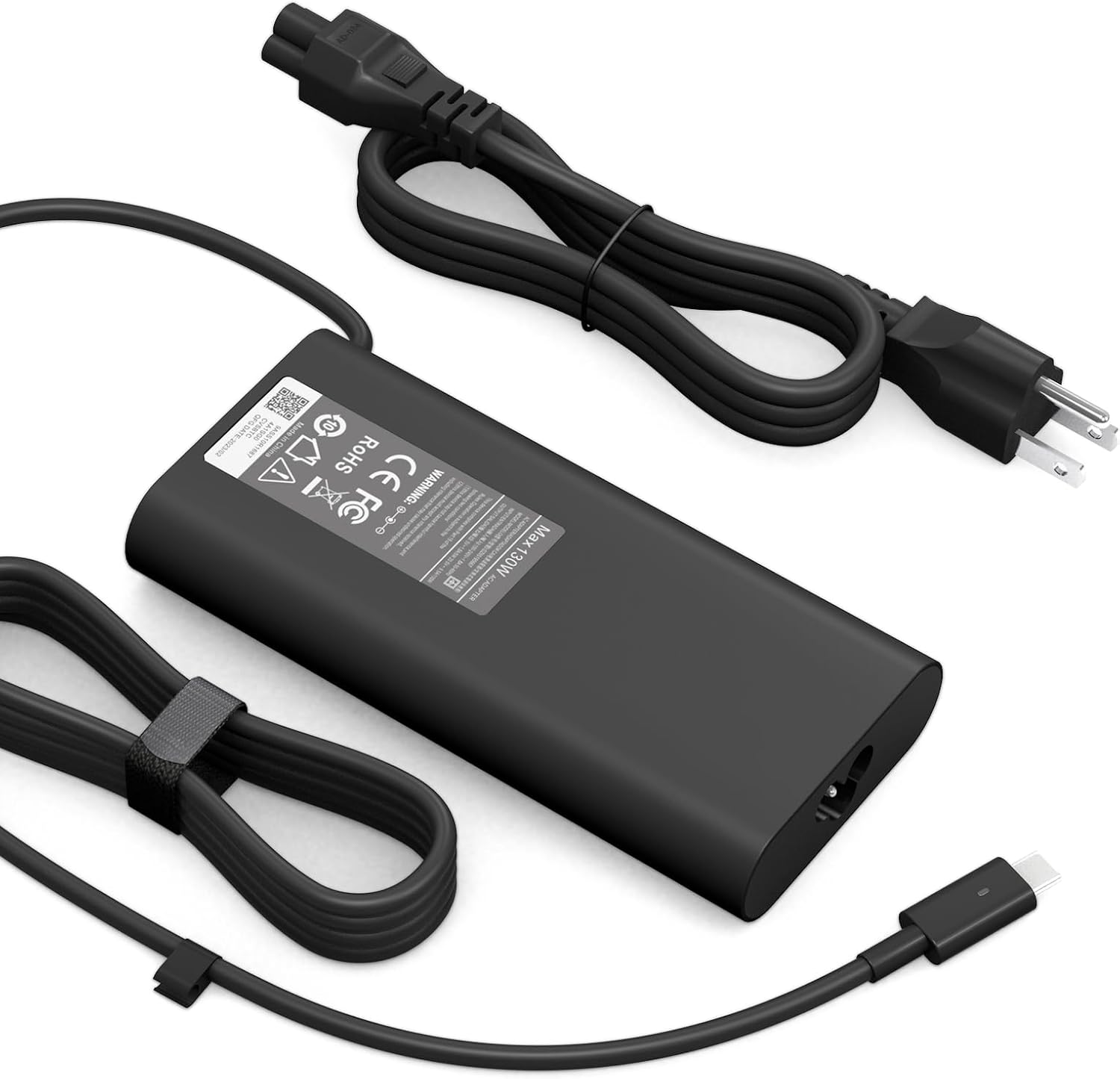 Replacement for 130W Dell Laptop Charger USB C Compatible with Dell XPS 15 17 2in1 9510 9500 Latitude 9510 5420 5520 Precision 5530 2in1 HA130PM170 DA130PM170