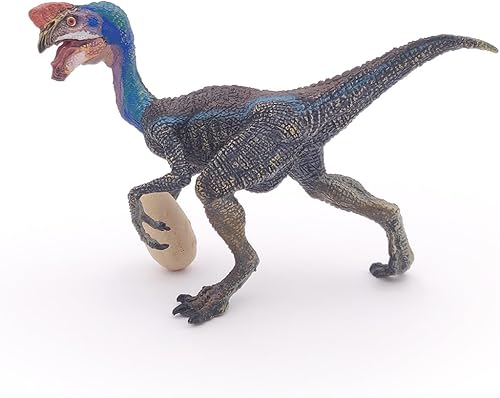 Miniatura 5 de Papo - Pintado a mano - Dinosaurios - Oviraptor azul - 55059 - Coleccionable - Para niños - Adecuado para niños y niñas - a partir de 3 años