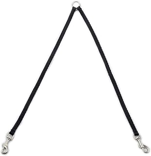 MONKIMAU Koppelleine Hundeleine für 2 Hunde aus Nylongurt