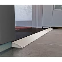 Threshold Ramp Door Ramp Curbside Ramp Portable Wheelchair Ramp Waterproof Ramp With Adhesive Back Silicone Ramps For Bathrooms, Balconies, Doorways, Robotic Vacuums, Bicycles, Scooters, And Luggage.