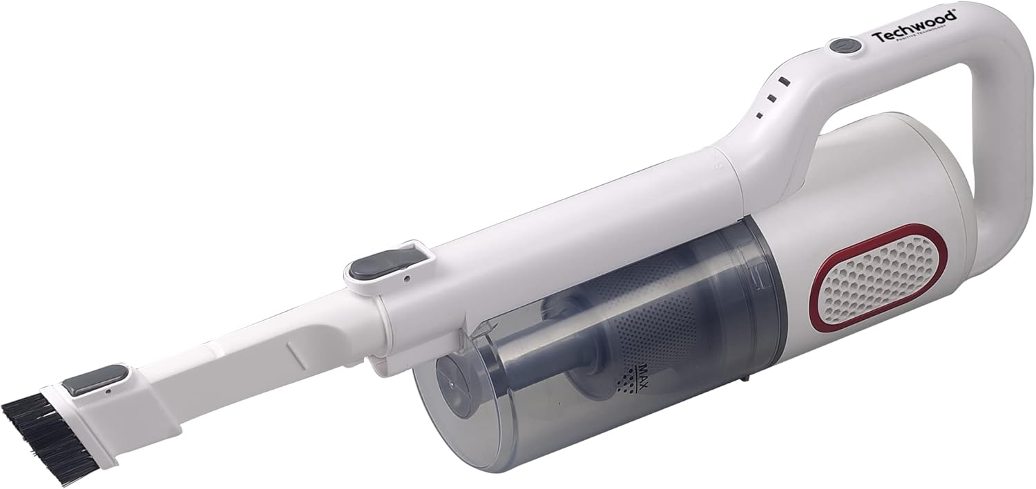 Techwood TAB-311 Handheld Vacuum Unit with brush attachment