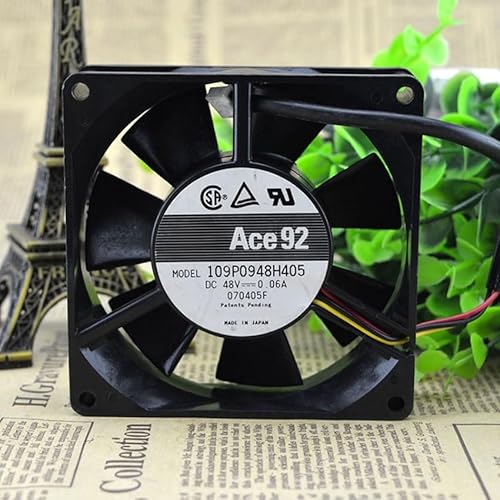 109P0948H405 DC48V 0.06A 9225 9CM Industrial inverter ultra-quiet cooling fan