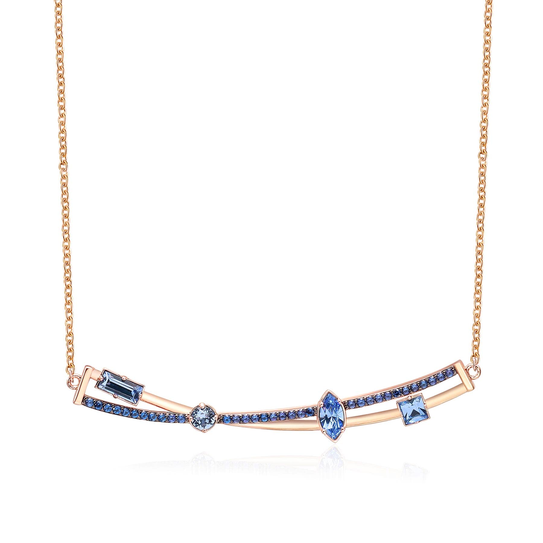 Brosway Collana Donna, Collana in Ottone e Cristalli | Collezione Affinity - BFF107