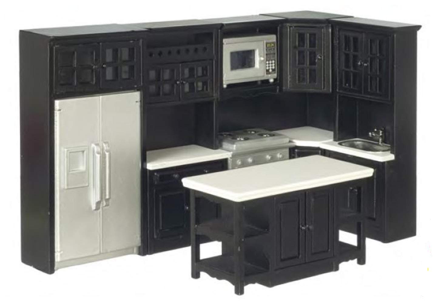 Melody Jane Dollhouse Modern Black 