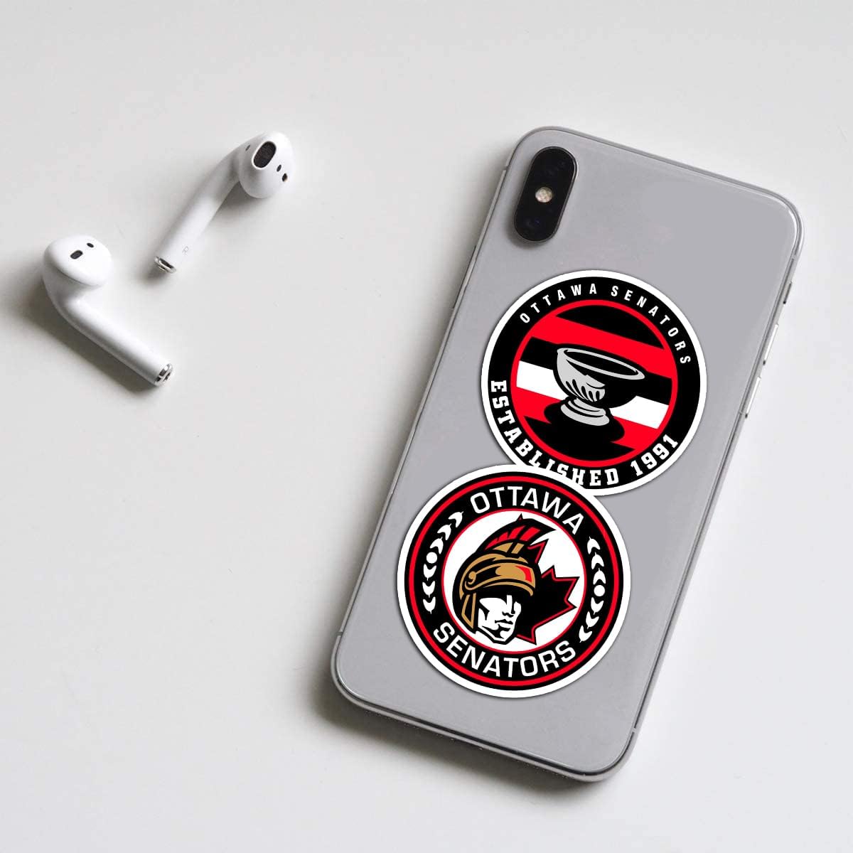 23 PCS Ottawa American Hockey Senators Stickers for Water Bottle, Laptop, Bicycle, Computer, Motorcycle, Travel Case, Car Decal Decoration Sticker - Image 3