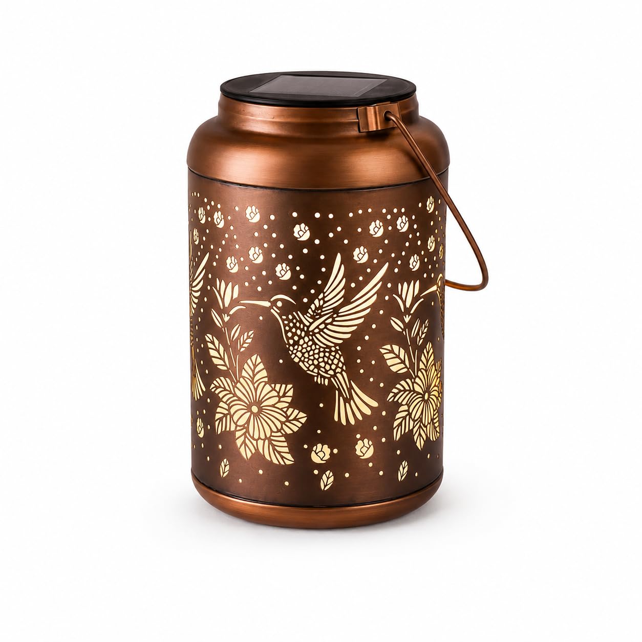 Solar Hummingbird Lantern Outdoor Waterproof – Decorative Metal Garden Lantern with Warm White LED, Auto ON/Off, IP65 for Patio, Balcony, Garden & Housewarming Gifts-image-35