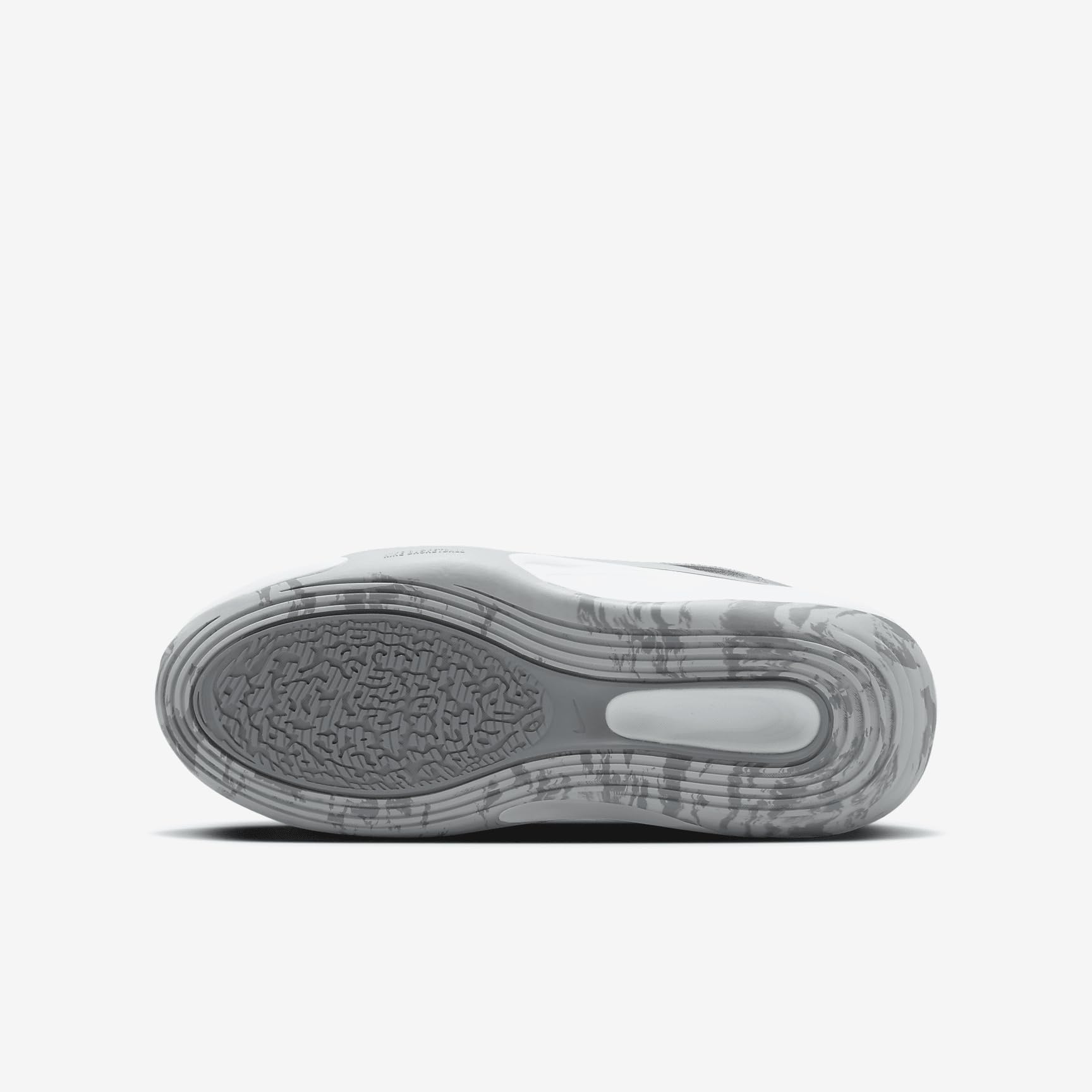 Nike IsoFly Big Kids' Basketball Shoes (FN4384-100, White/Cool Grey/Wolf Grey/Metallic Gold Star) Size 4