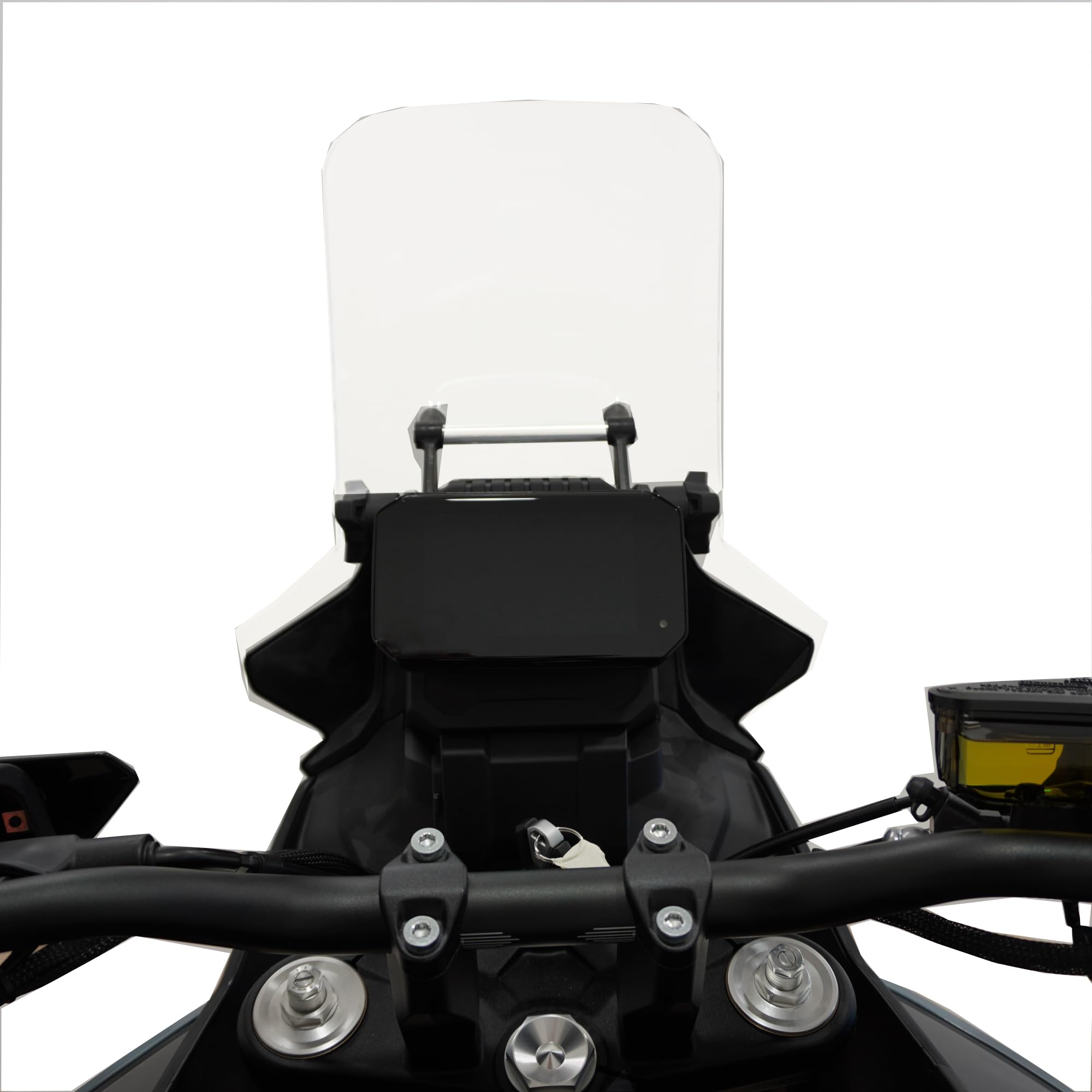 Cupolino Parabrezza Plexiglass JD9 Trasparente TOURING Compatibile con CF MOTO MT 450 2023-2026