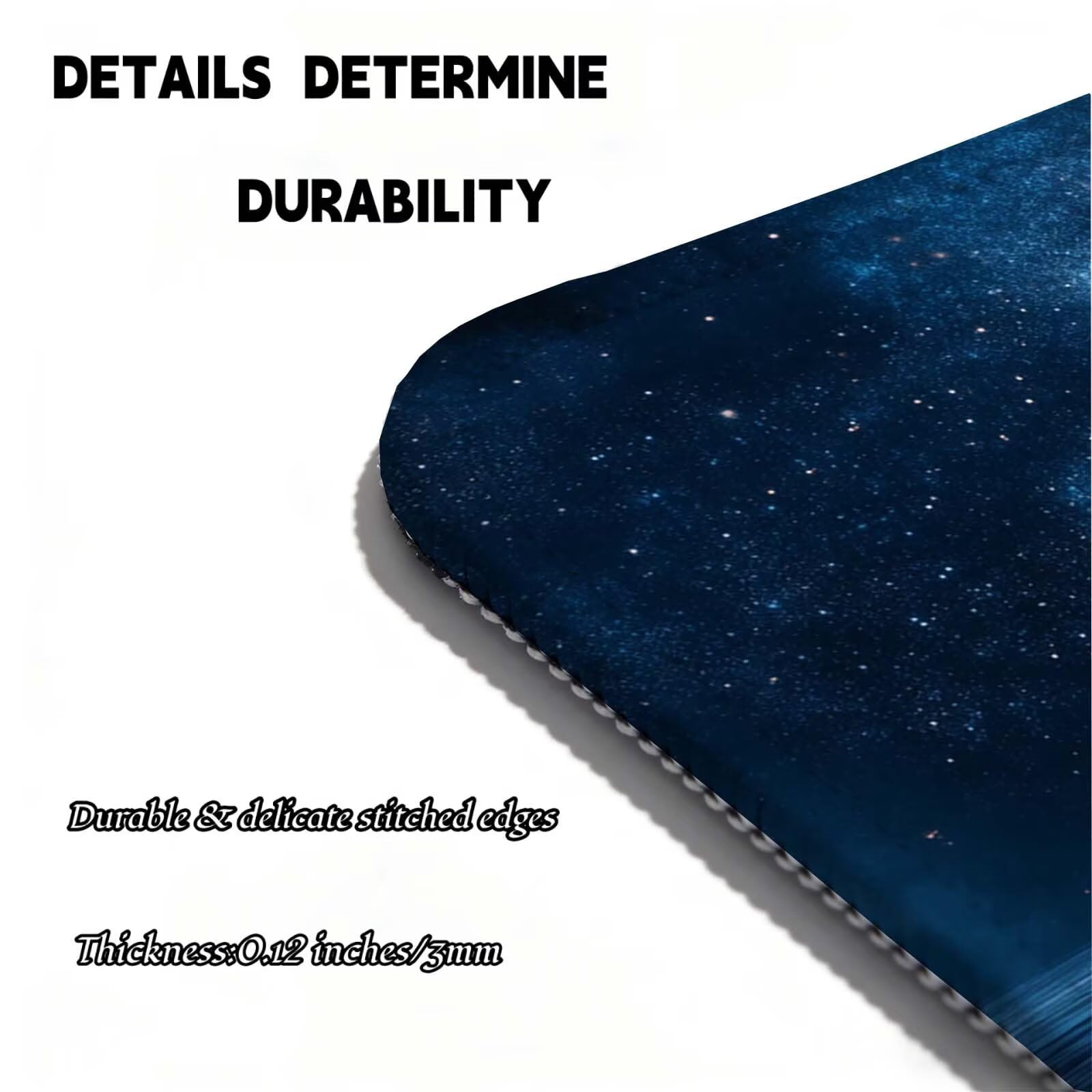 Tapis de Souris Gaming, Lune sous Main Bureau XXL 1200x600cm g811g-479