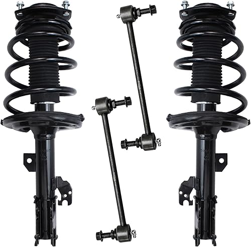 Miniatura 71 de Detroit Axle - Kit de puntales delanteros para Volvo C30 C70 S40 V50, 2 puntales muelle helicoidal 2 estabilizador, barra estabilizadora, enlaces