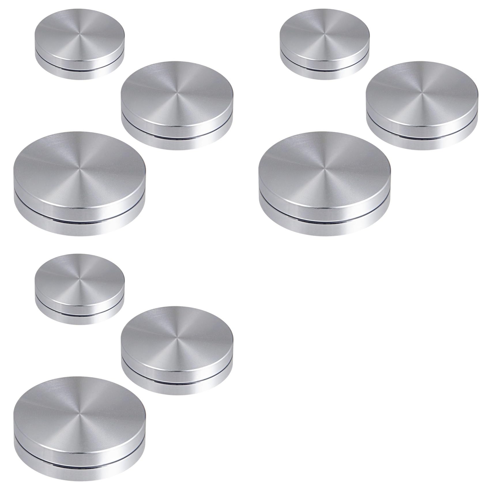 Jnchdghwa Silver 9 Pack Ceramic Clay Pottery Throwing Trimming Spinner Tool, Clay Ceramic Rotary Rotary Clay Small Tools For Potter