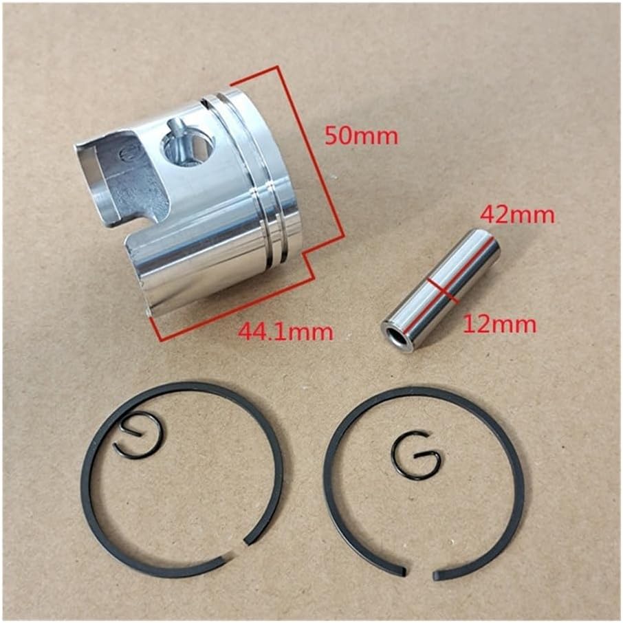Piston Ring Pin Circlip Kit Fit for 1E50FW EC08 EC208 EC12 Gasoline Engine Replacement Parts