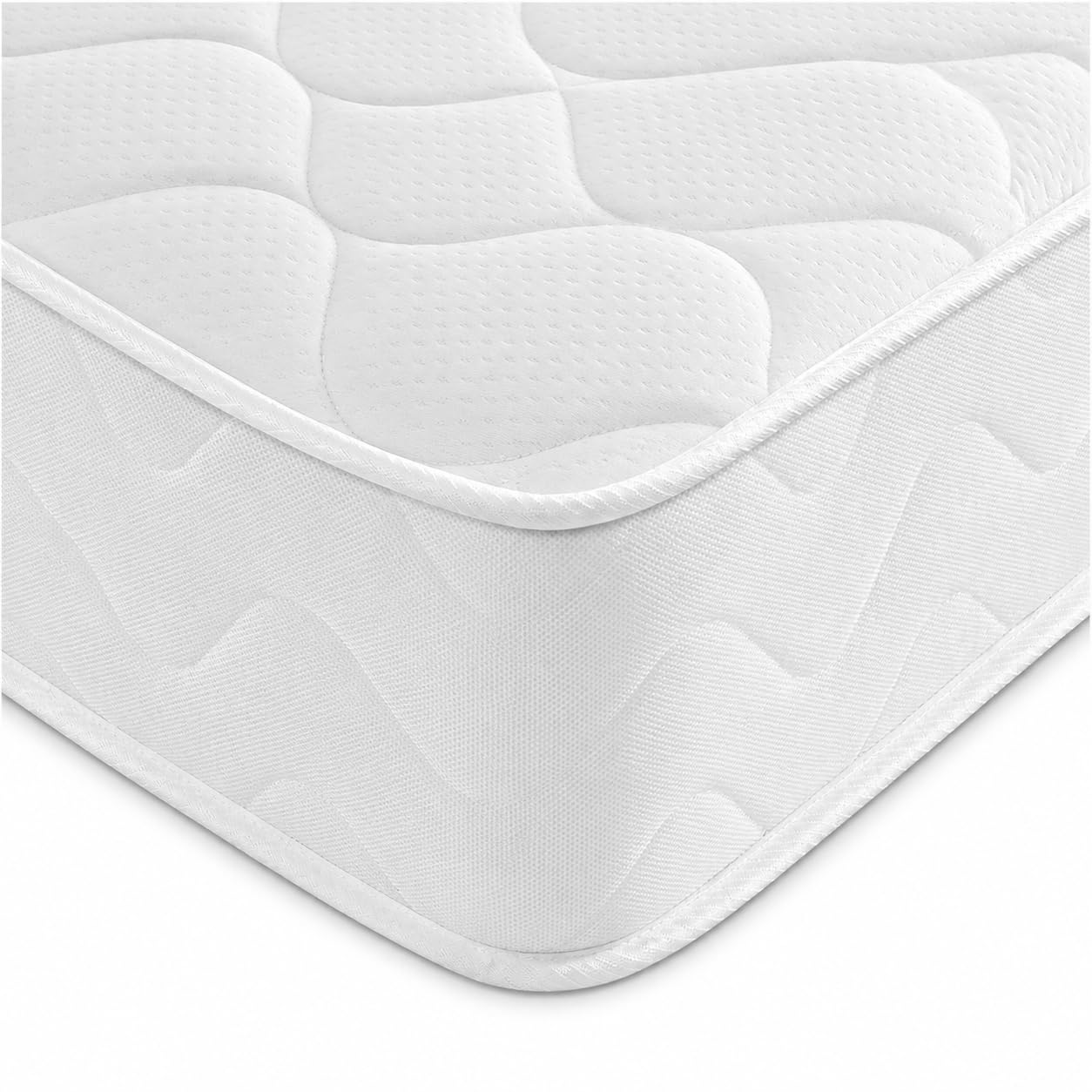 Starlight Beds Twilight White Shorty Mattress, 2ft6 x 5ft9