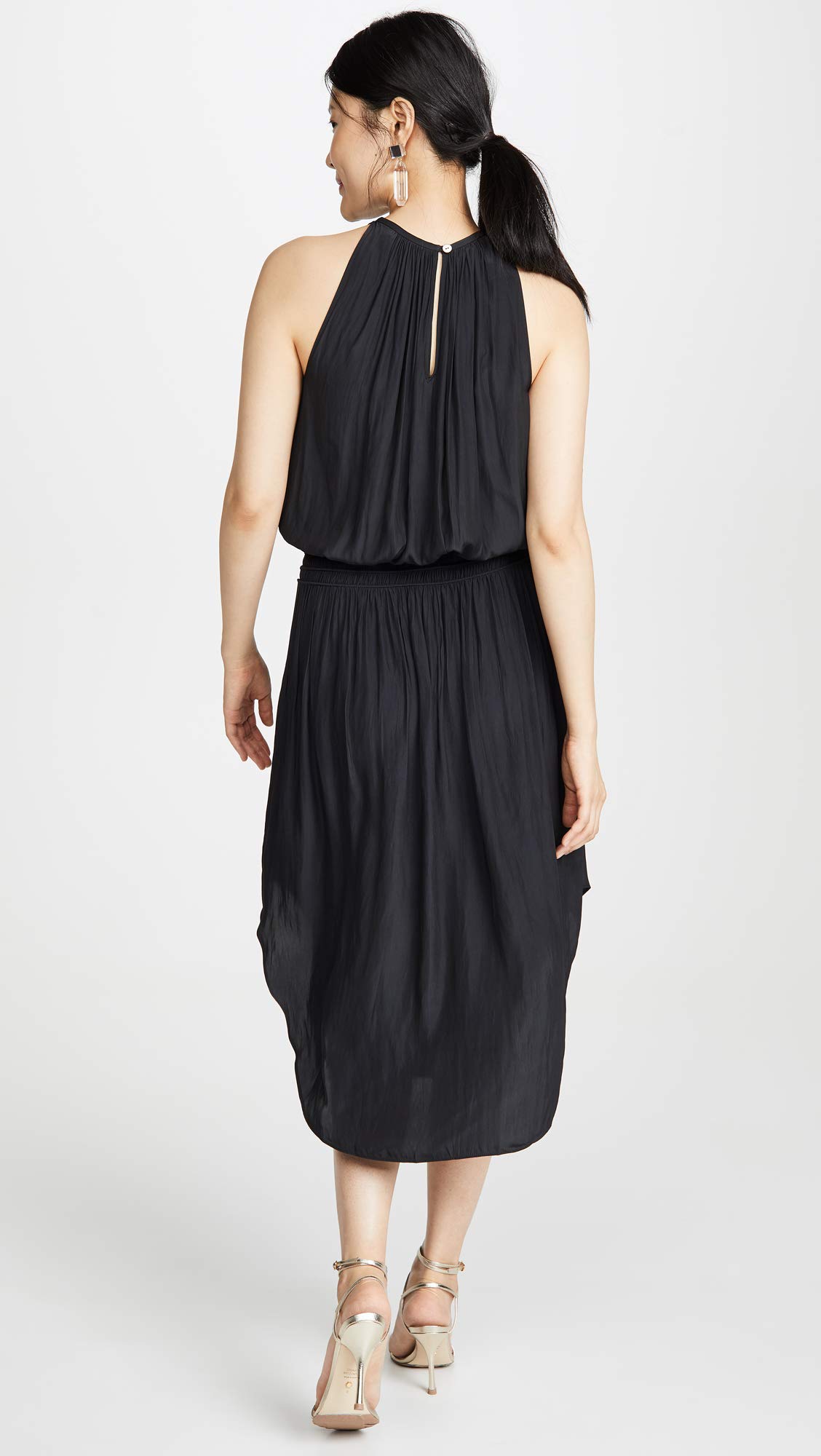 Ramy Brook Womens Audrey Dress: 3X-Large Navy