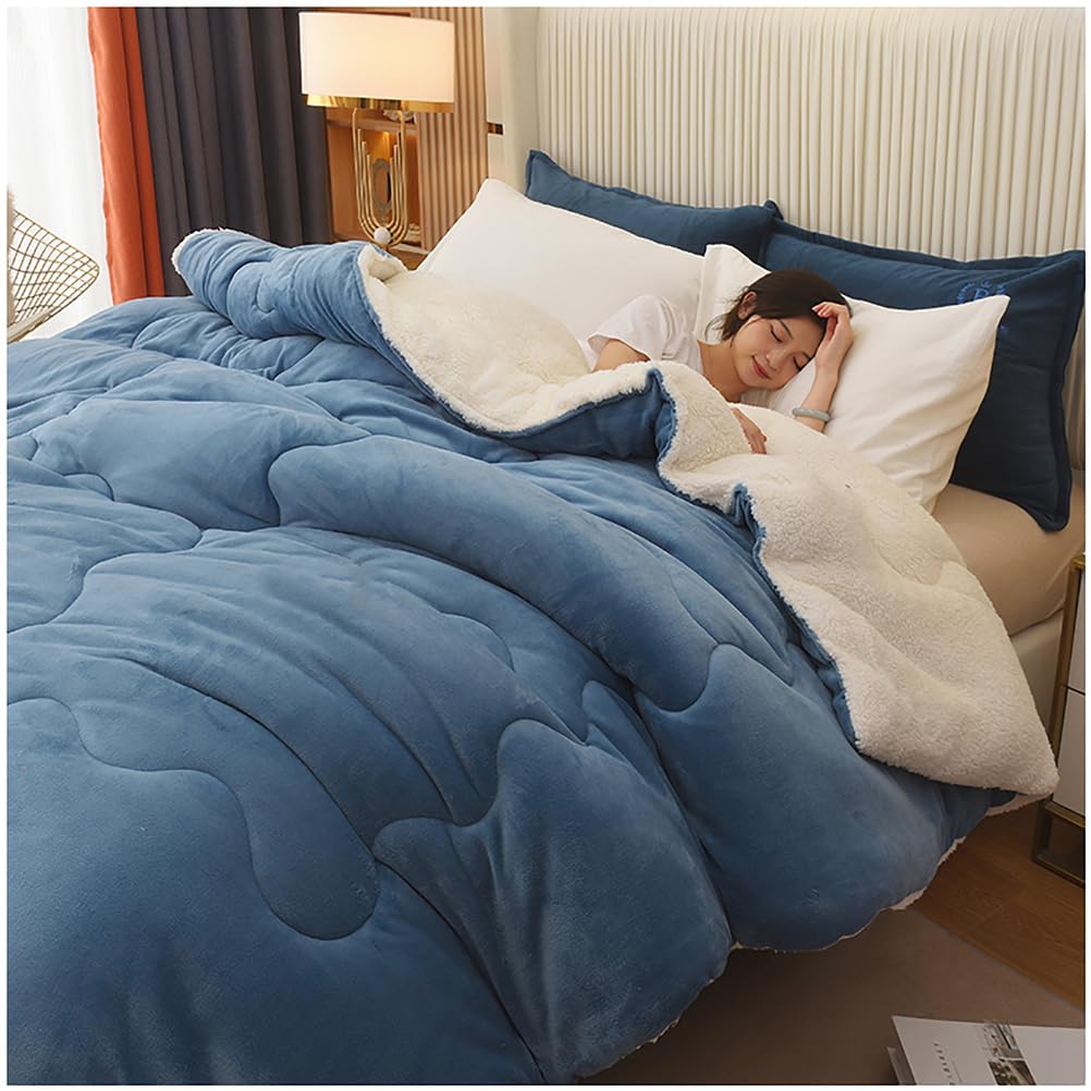 Couette en peluche douce pour temps froid au tissage haut de gamme
