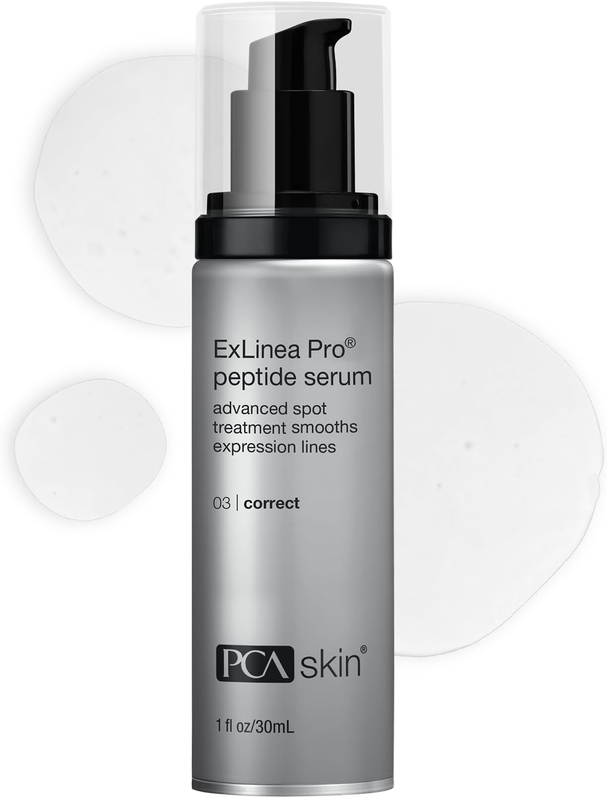 ExLinea Pro Peptide Serum for Face, Peptide Complex, Helps Lift, Tighten, and Firm Skin and Reduces Wrinkle Depths, Hydrating Anti Aging for Women