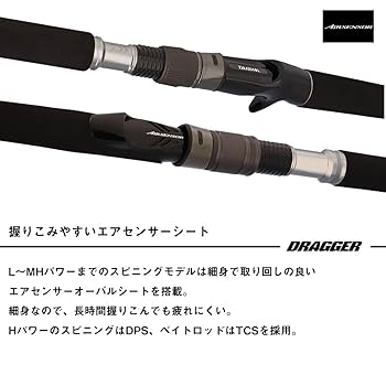 Amazon.co.jp: ダイワ(DAIWA) ショアジギングロッド DRAGGER