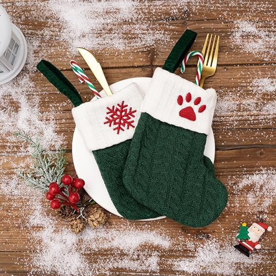 Amazon | クリスマス イニシャル ソックスセット 靴下 吊り下げ 装飾