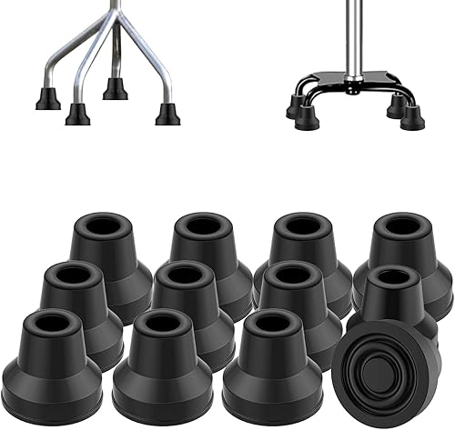 supregear 12 puntas de bastón cuádruple, color negro