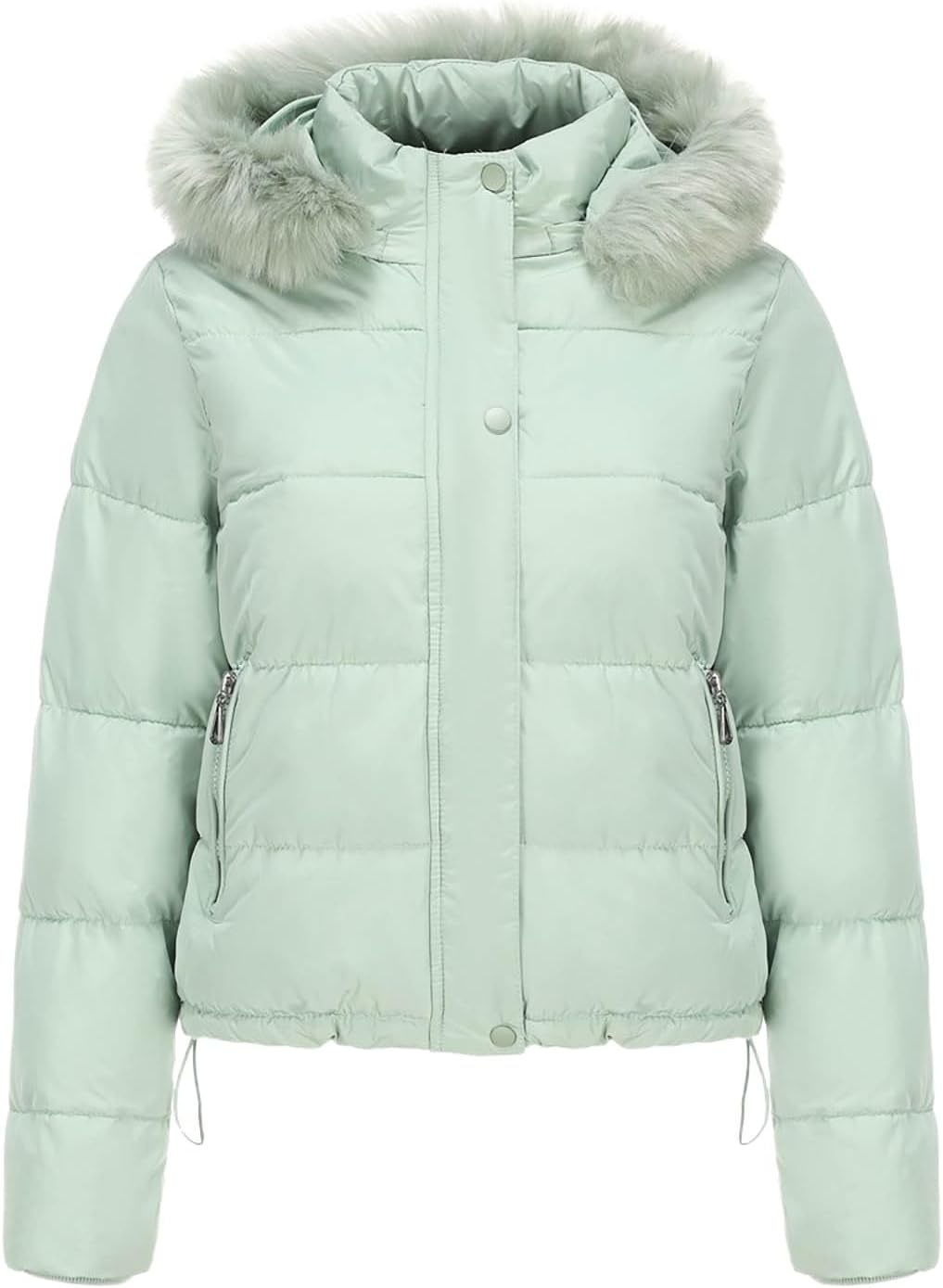 Spring/Autumn Women Hooded Short Cotton Jacket Long Sleeves For down Jacket Women Anorak Coats for Women fashion Coats Women