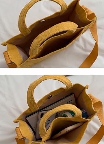 Miniatura 7 de Bolso de mano para mujer, bolso pequeño con estilo para mujer, bolso de mano de pana para mujer, bolso cruzado de moda, bolsa universitaria 2023