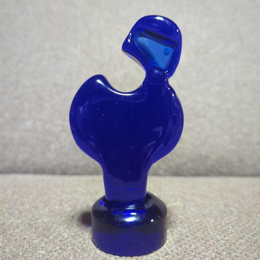 Amazon.co.jp: Erik Hoglundエリックホグラン ガラスオブジェ 鳥ブルー 