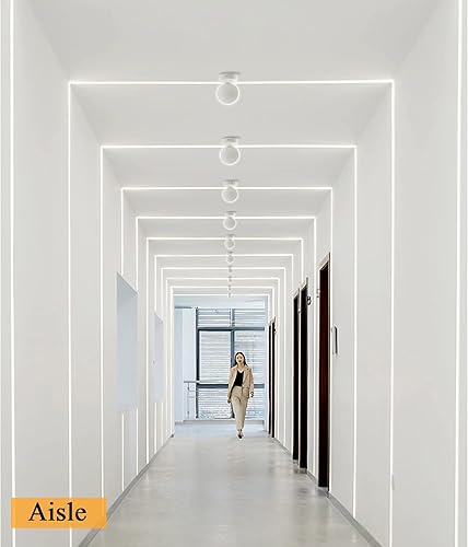 Miniatura 4 de Xuyang Luz LED para umbral de ventana, lámpara de pared RGB, luz de 360 grados, aplique de pared de 10 W, marco de puerta remoto colorido, lámparas