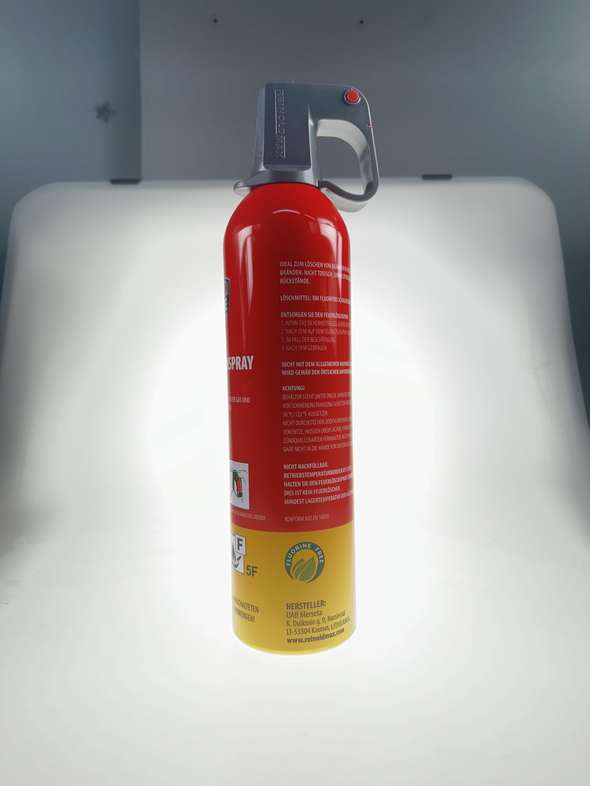 Xenotec Feuerlöscher - Löschspray 2x750 ml - Feuerlöscher Auto - Küche, Haushalt, Auto Feuerlöscher Schaum - Schaumlöscher - Co2 Feuerlöscher - Kompakter Feuerlöscher für unterwegs