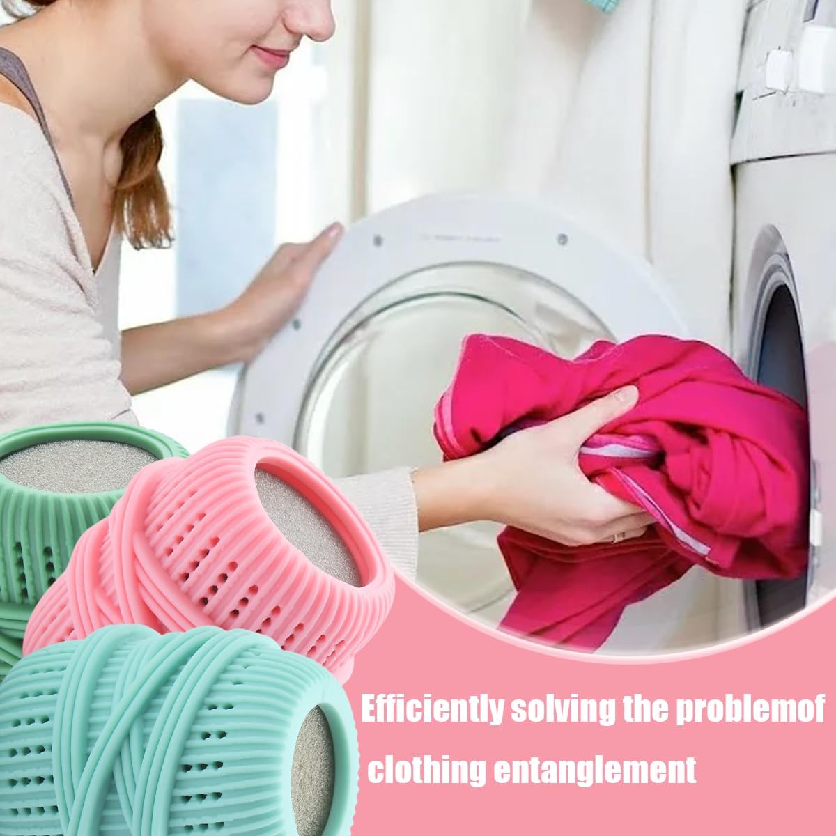 3 Pcs Reusable Fabric Softener Dispenser Balls Laundry Dryer Balls Washing Machine Refillable Ball Substitute Softening Static Removal Household Cleaning Tools