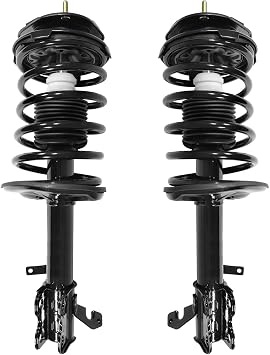 COMPLETESTRUTS Front Quick Complete Strut Assemblies with Coil Springs Replacement for 1993-2002 Toyota Corolla - Set of 2