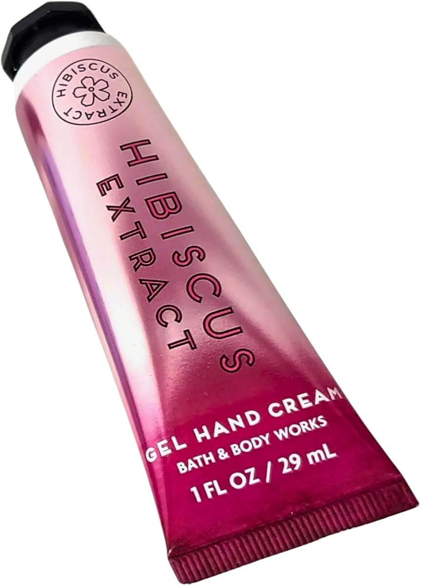 Bath & Body Works Hand Cream, 1oz Each Tube (Hibiscus Extract)