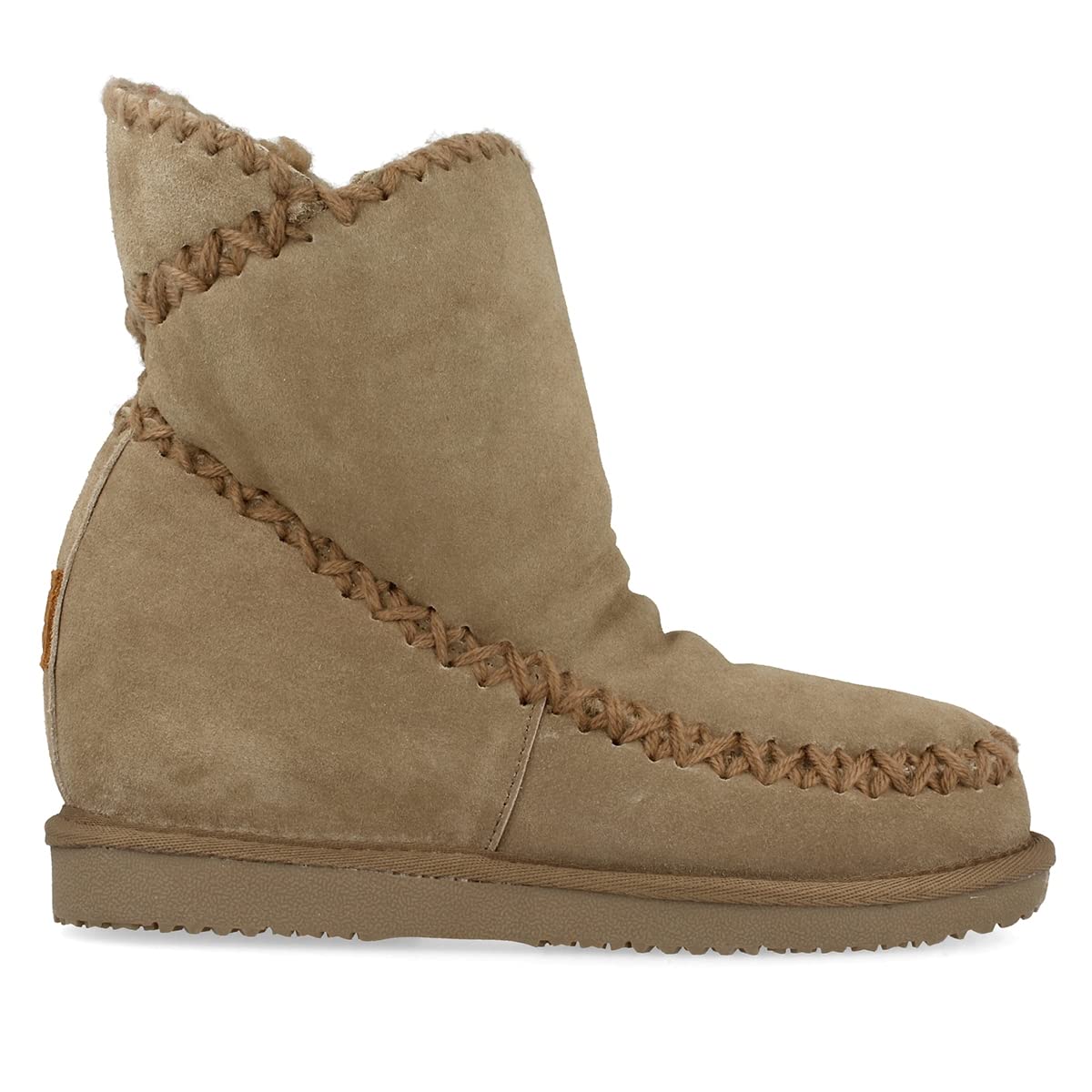 GIOSEPPO Botines Dorados de Estilo Australiano con cuña Interna para Mujer 42114