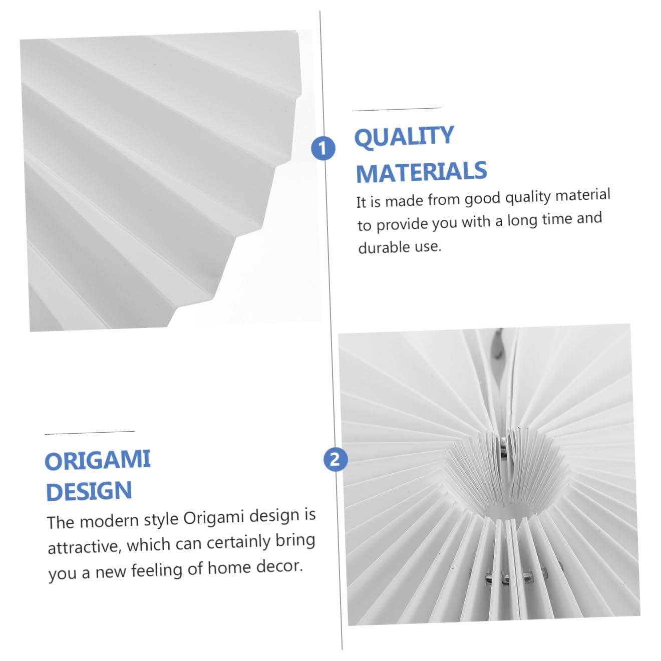 DOITOOL 4pezzi Sospesa Origami Per Decorazione e Festper Lampadari e Illuminazione