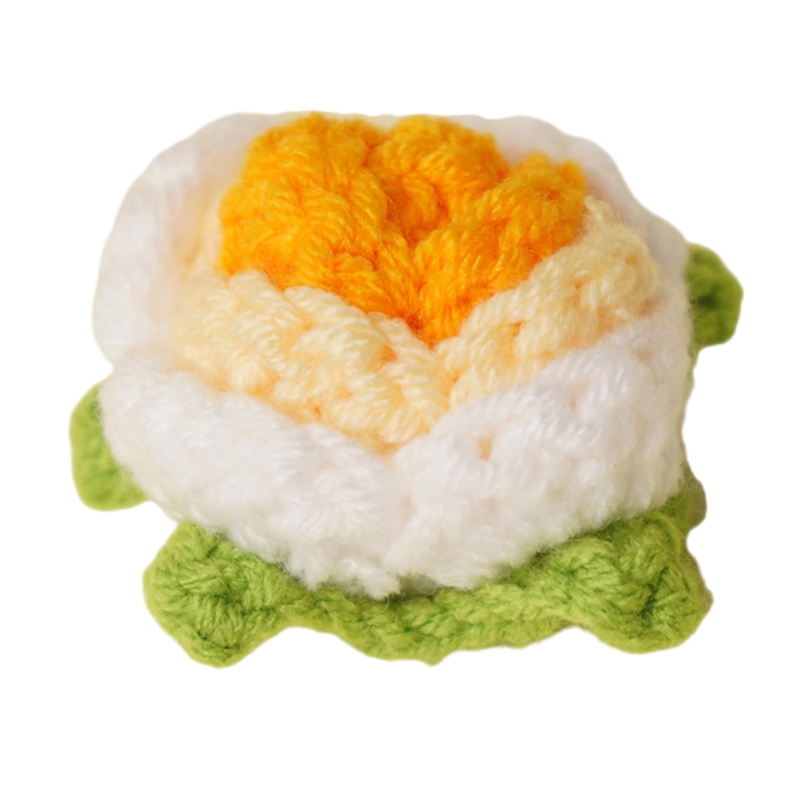 Nucelit Crochet Flower Finished Flower Beautiful Knitted for Clothes Decoration Knitted Flowers Small Flowers Crochet