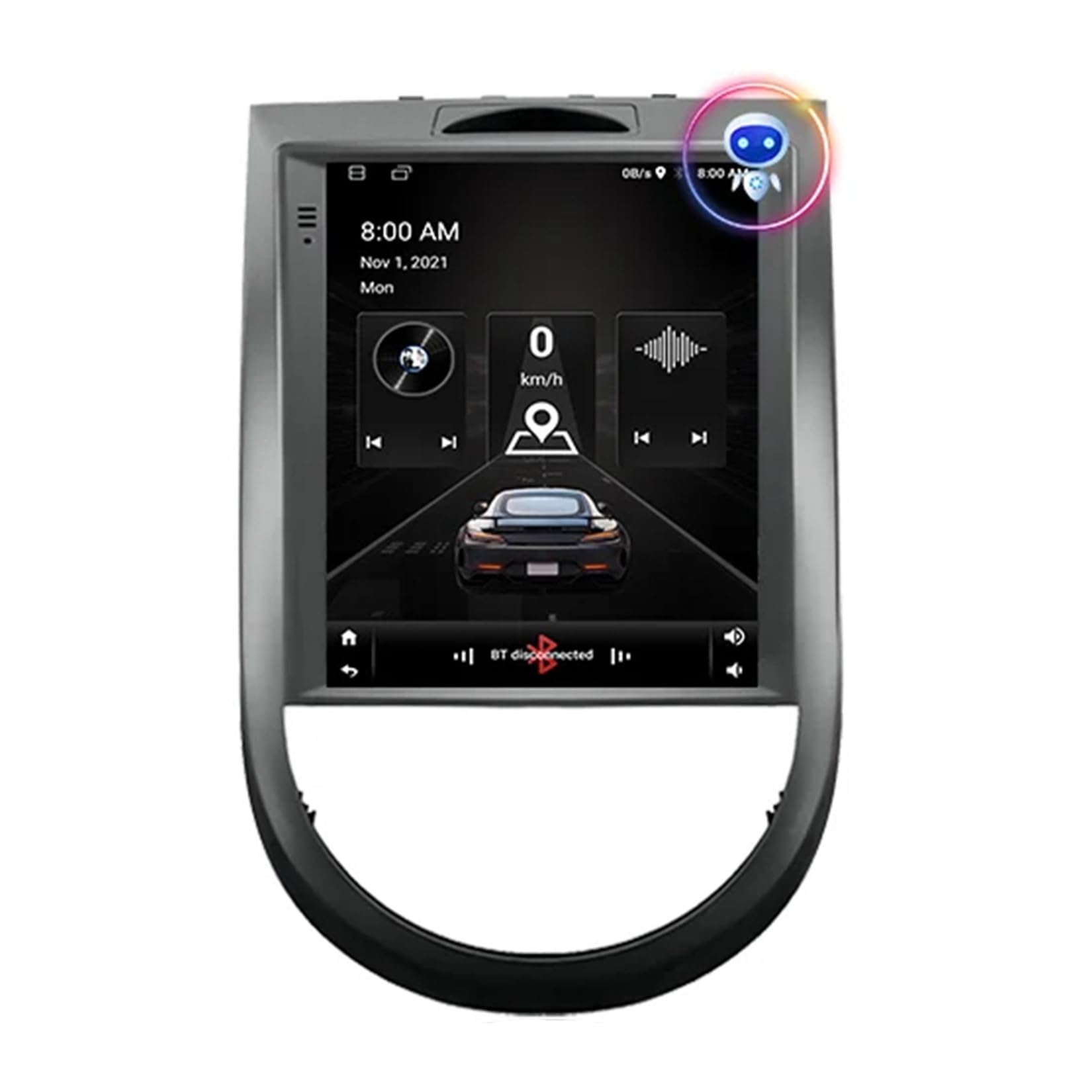 Autoradio Android Kia Soul avec caméra de recul contre le stress du recul