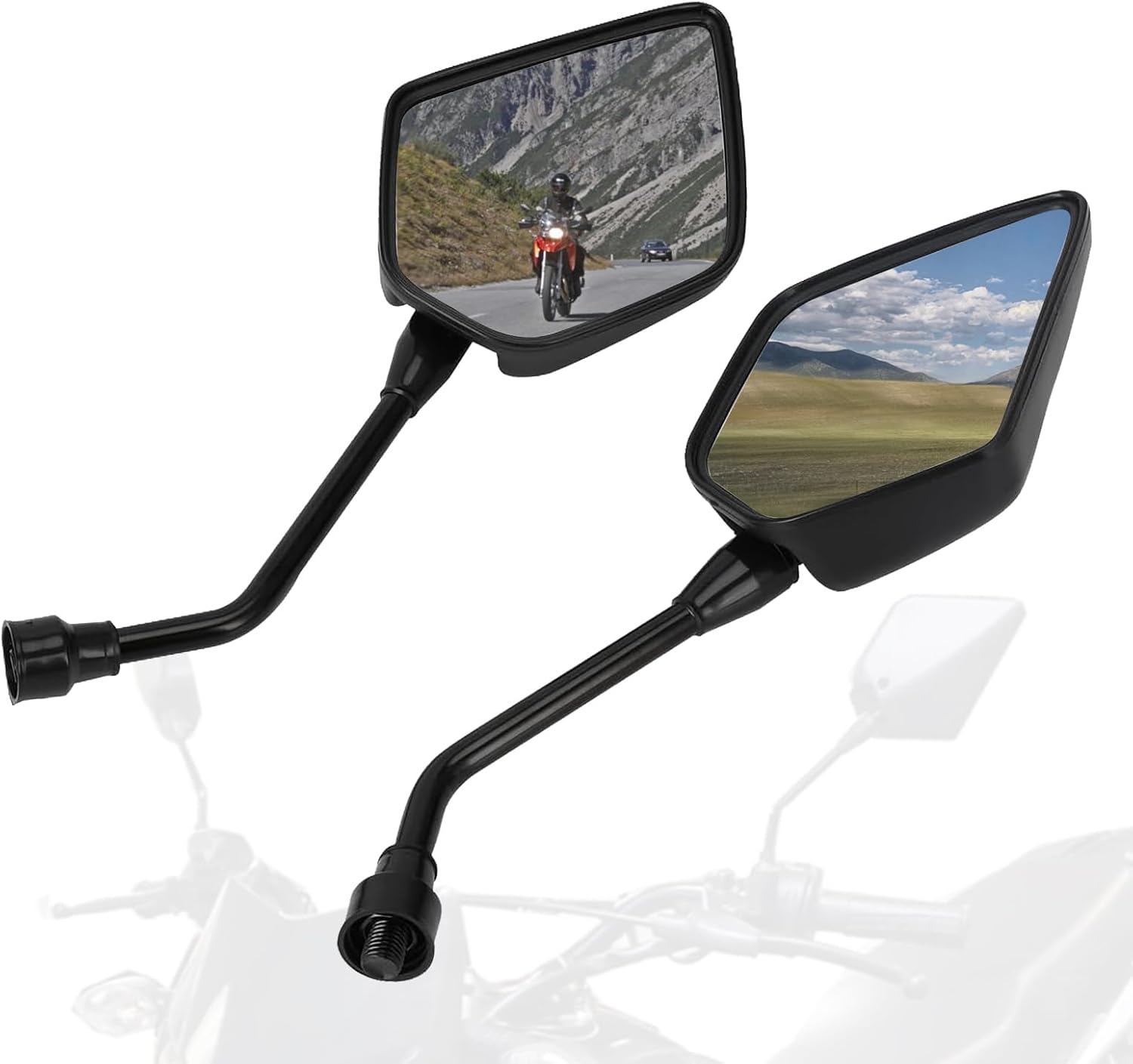 Motorcycle Rear View Mirrors for Hawk 250,Bike Rearview for Hawk 250cc