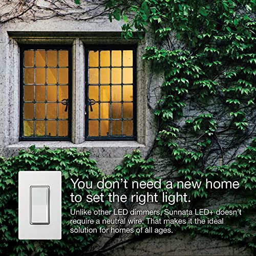 Lutron Sunnata Touch Dimmer Switch With Led+ Advanced Technology, For Led, Incandescent And Halogen, 3 Way/Multi Location, Stcl-153M-Bl, Black #TOP4