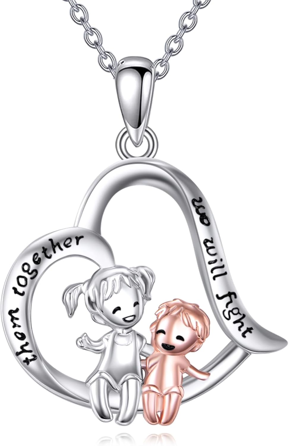 CRMAD Sister Gifts from Brother for Sister Sterling Silver Necklace Jewelry for Birthday Christmas Gifts