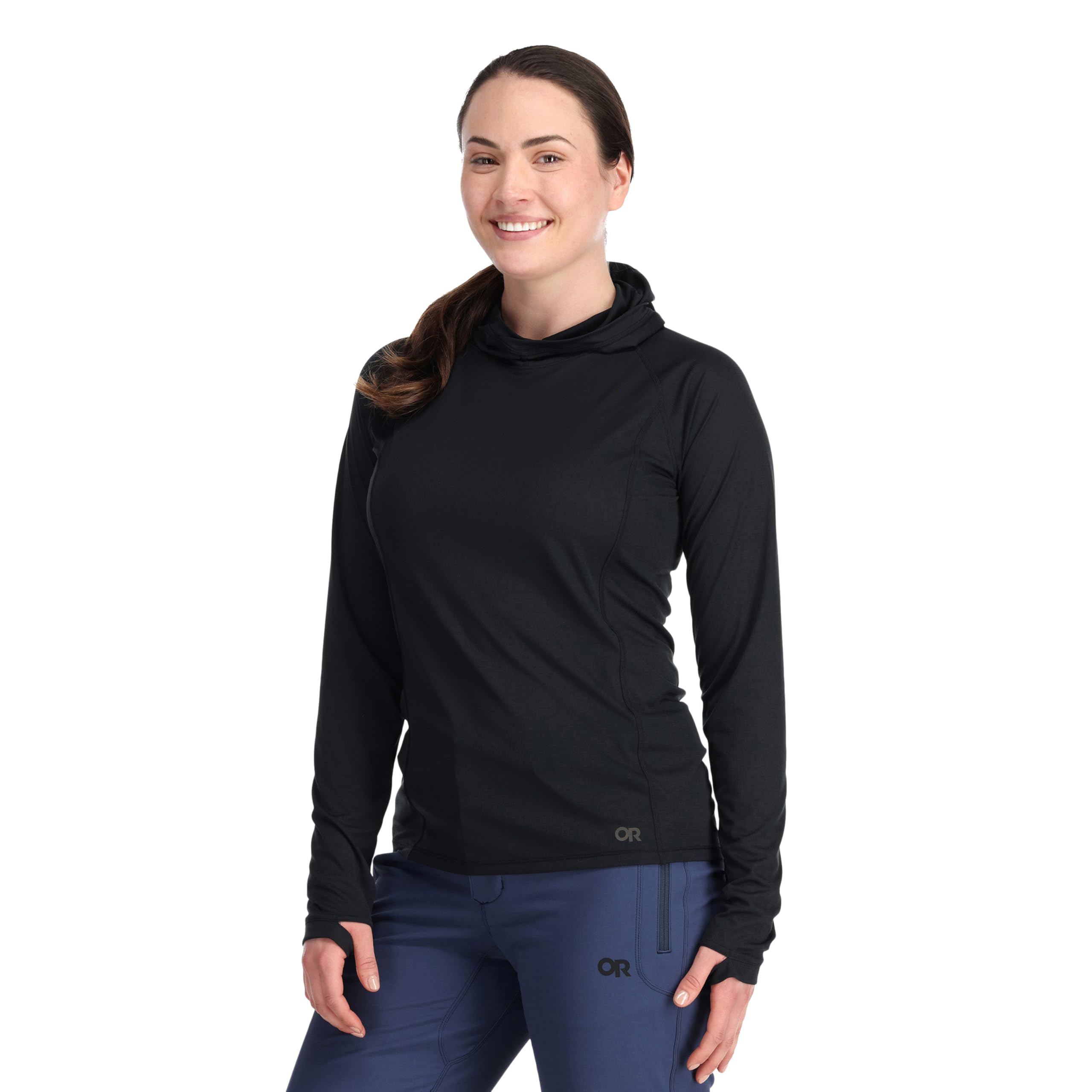 Outdoor Research Women's Echo Hoodie Quick Drying Active Hooded Sweatshirt