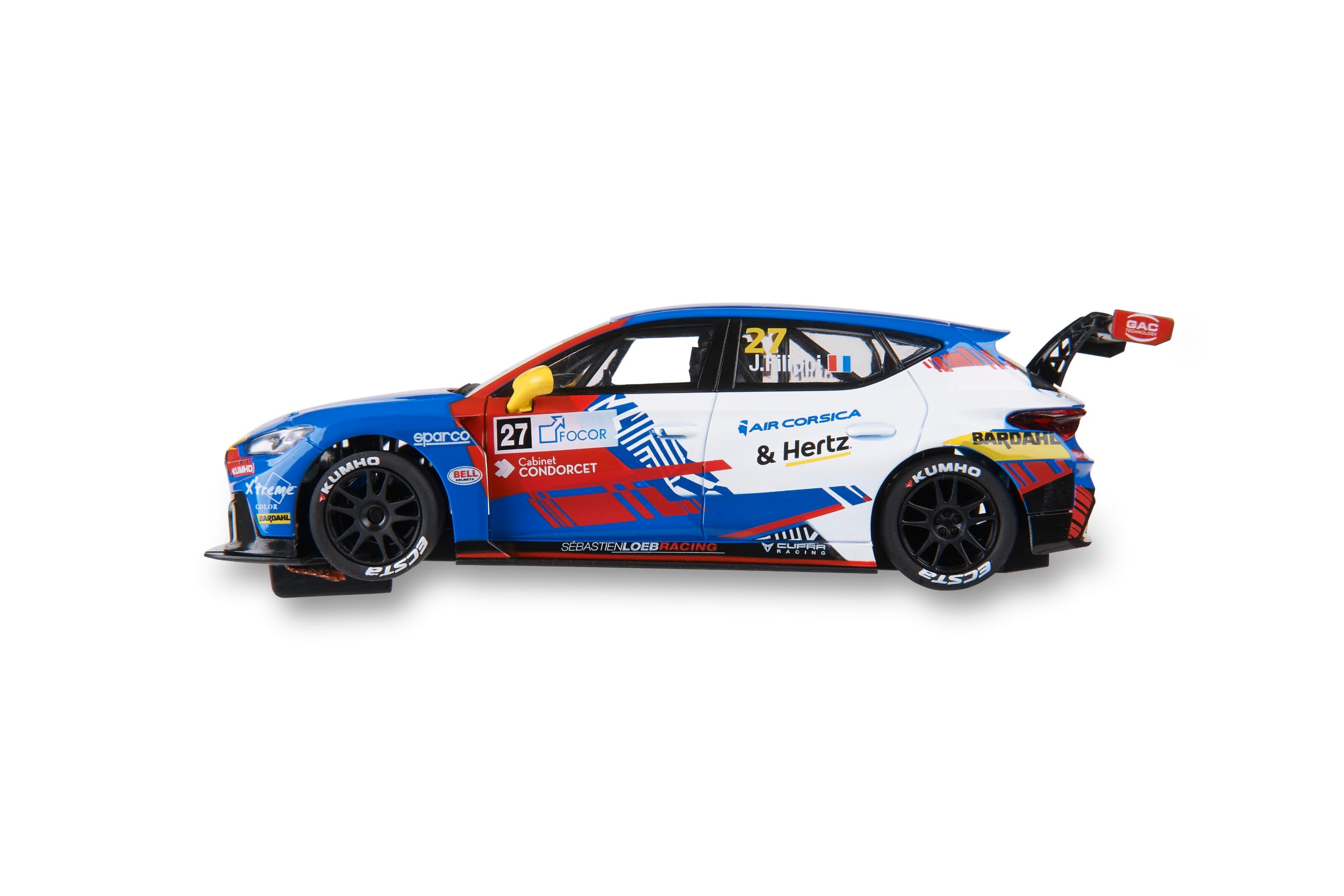 Scalextric - Coche de Carreras Advance - Coche Slot Escala 1:32 (Cupra León Competición - J. Filippi)