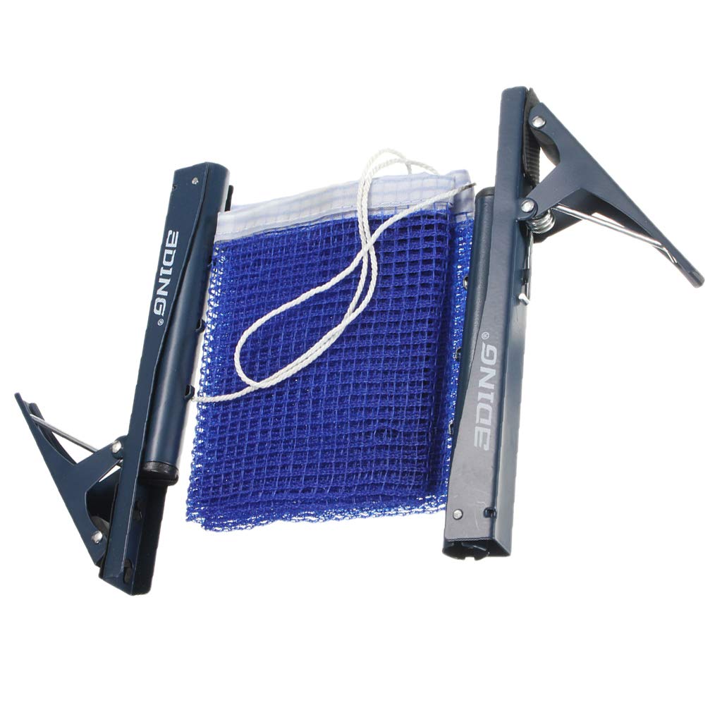 Rete da ping pong da ping pong con morsetto, supporto per allenamento al coperto