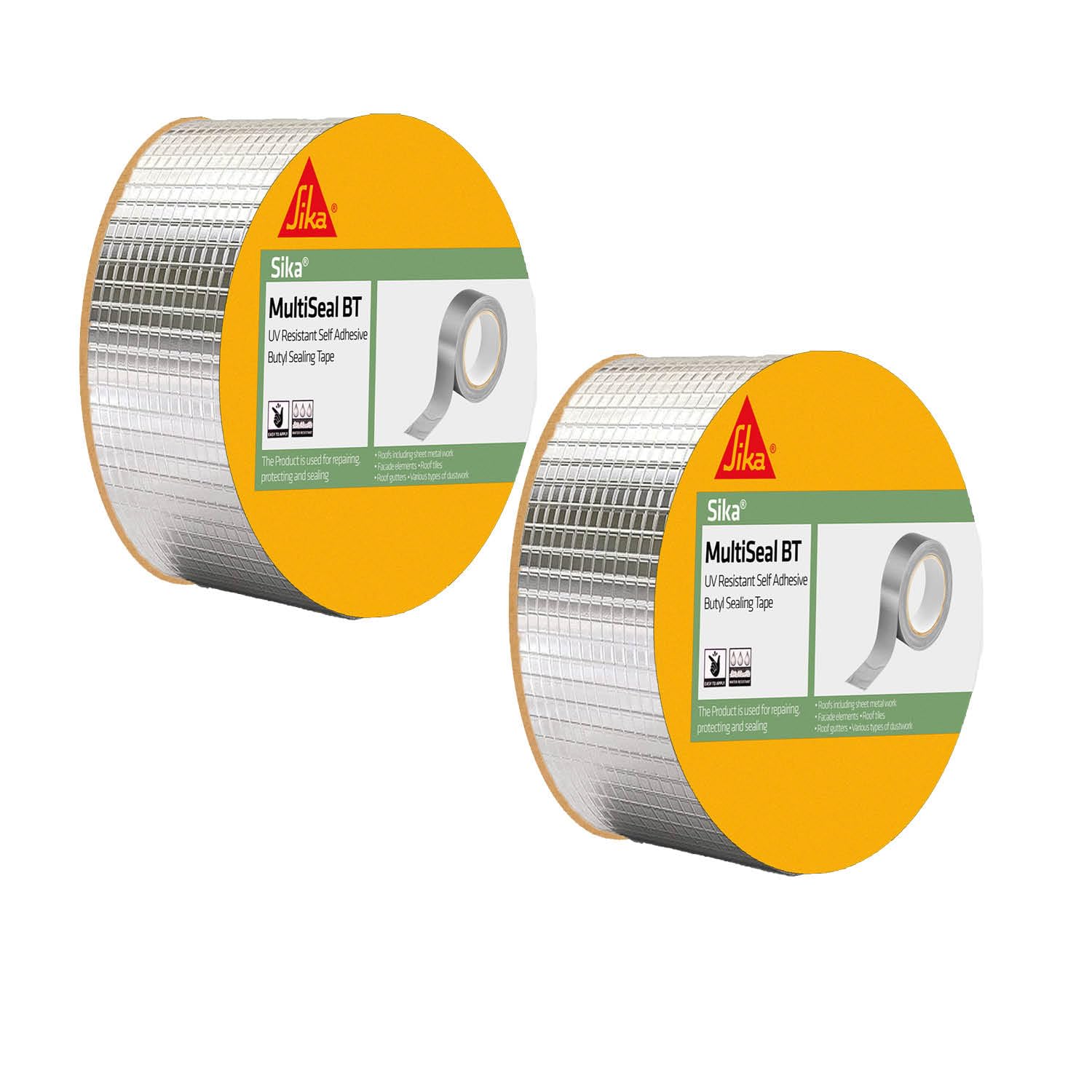 SIKA – Pack of 2 Butyl waterproofing tape MultiSeal BT – Weatherproof – Seals out water and draughts – Rubber tape for pipe cracks – 5 cm x 5 m – Silver (B0D9NKKMNM) Amazon Price History, Amazon Price Tracker