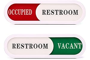 In Use Sign for Door - Premium Quality Slider Door Sign for Hotels and More